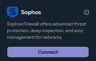 Sophos Integration Card